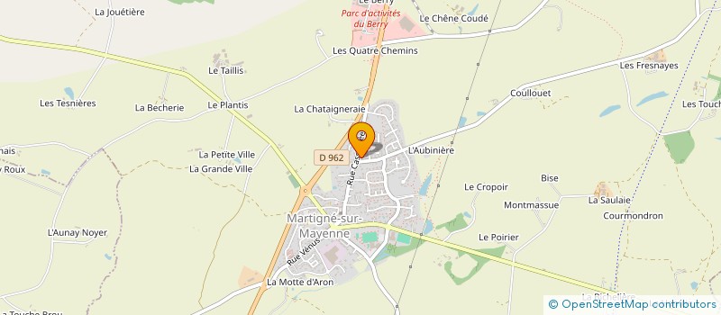 localisation de l'entreprise SOCIETE CIVILE LA SUZE  MARTIGNE-SUR-MAYENNE