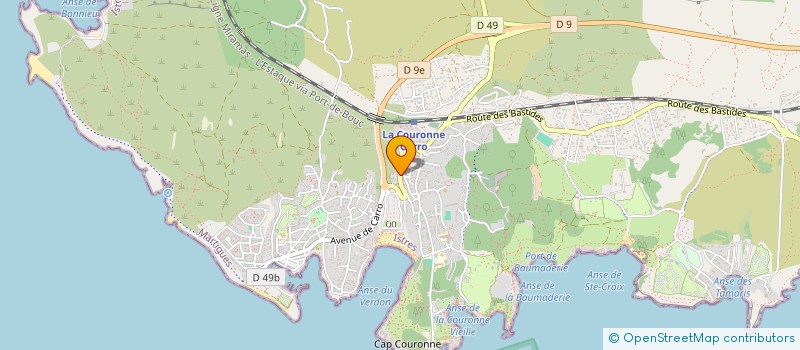 localisation de l'entreprise SOCIETE CIVILE LA VAUCLUSIENNE  MARTIGUES