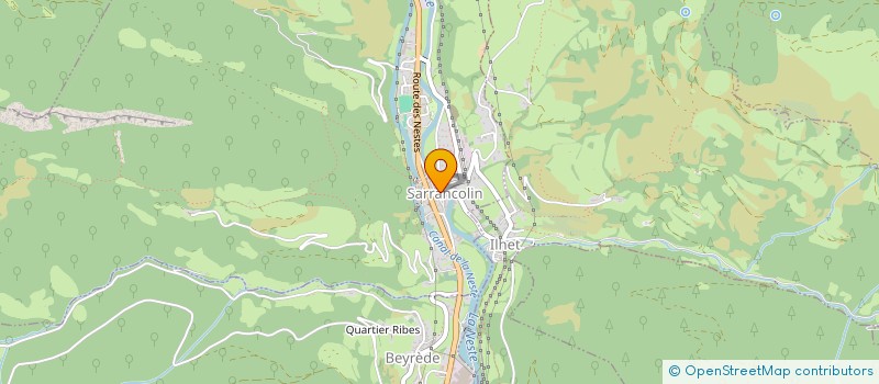 localisation de l'entreprise SOCIETE CIVILE LA VILLE  SARRANCOLIN