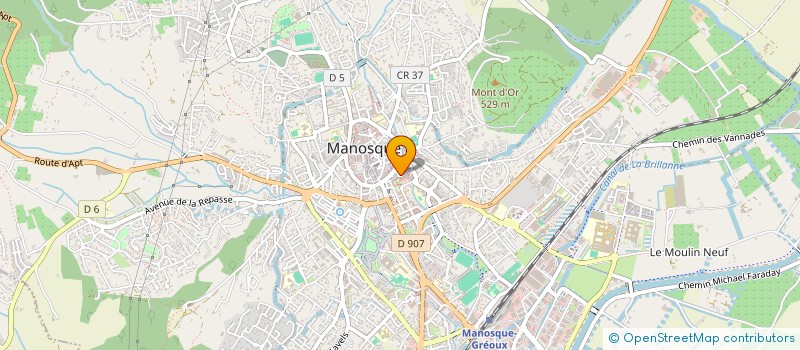 localisation de l'entreprise SOCIETE CIVILE LABORIEUX à MANOSQUE