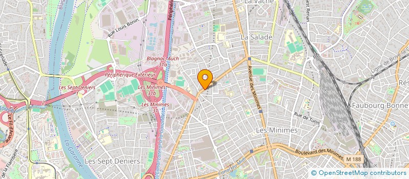localisation de l'entreprise SOCIETE CIVILE LAENNEC à TOULOUSE