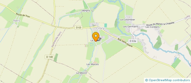 localisation de l'entreprise SOCIETE CIVILE LAITIERE ACACIA à NORREY-EN-AUGE