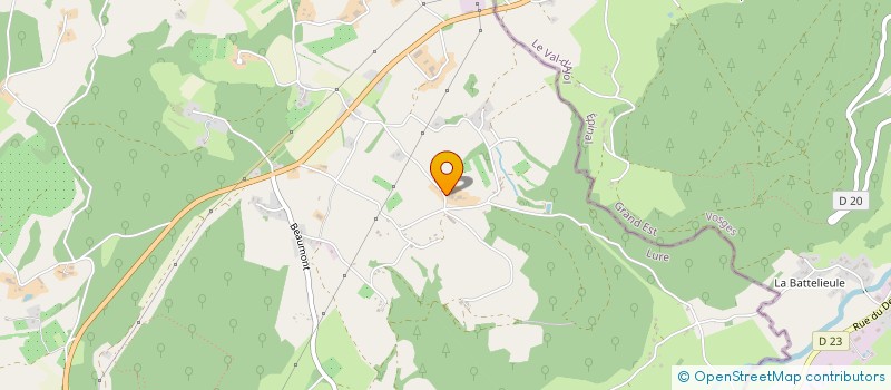 localisation de l'entreprise SOCIETE CIVILE LAITIERE LE PETIT MOULIN à FOUGEROLLES-SAINT-VALBERT