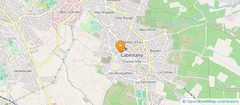 localisation de l'entreprise SOCIETE CIVILE LALLEMENT  CABESTANY