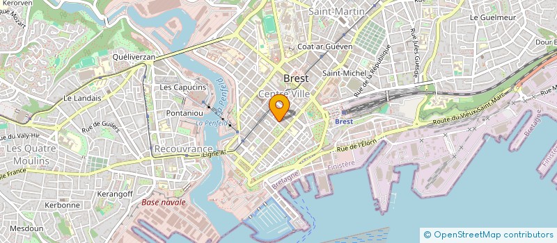 localisation de l'entreprise SOCIETE CIVILE LAMBDA à BREST