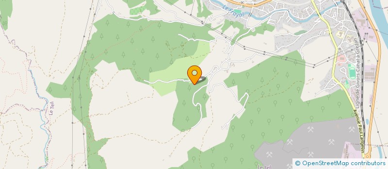 localisation de l'entreprise SOCIETE CIVILE LANIMO  AUBIGNAS