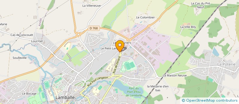 localisation de l'entreprise SOCIETE CIVILE LAPAC  LAMBALLE-ARMOR