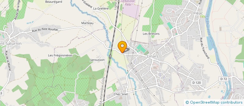 localisation de l'entreprise SOCIETE CIVILE LARAT à LINARS