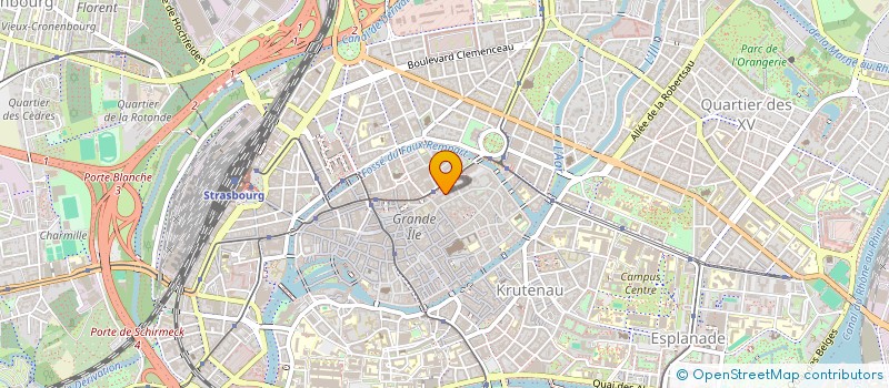 localisation de l'entreprise SOCIETE CIVILE LARGO  STRASBOURG