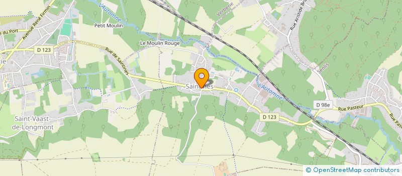 localisation de l'entreprise SOCIETE CIVILE LASTELAL  SAINTINES