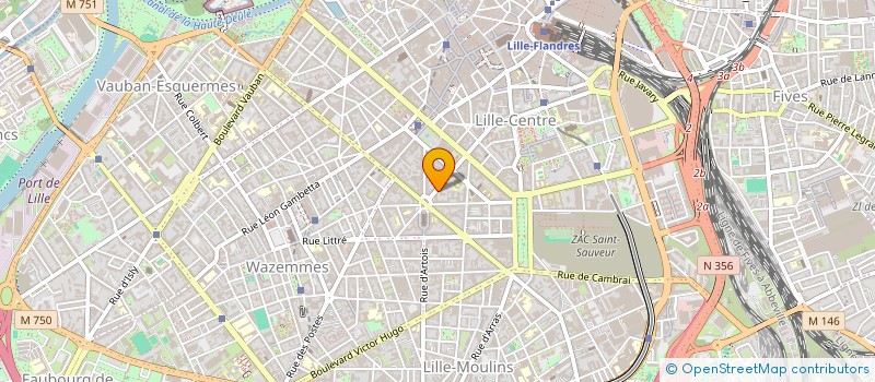 localisation de l'entreprise SOCIETE CIVILE LATITUDE à LILLE