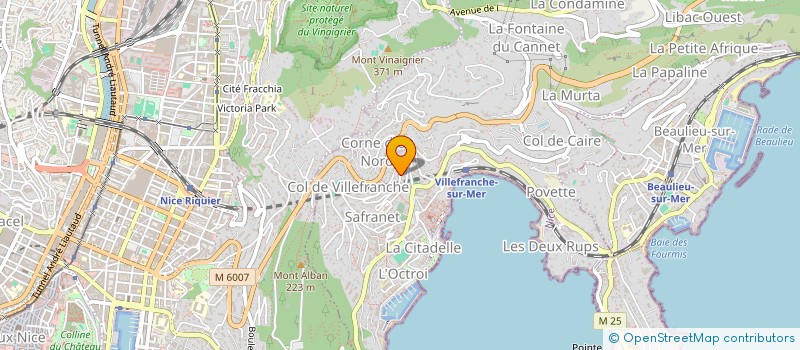localisation de l'entreprise SOCIETE CIVILE LAURA - EMMA à VILLEFRANCHE-SUR-MER
