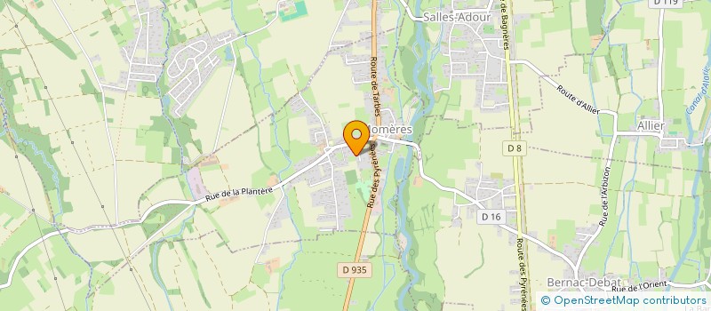 localisation de l'entreprise SOCIETE CIVILE LAURE  MOMERES