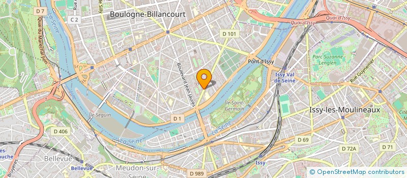 localisation de l'entreprise SOCIETE CIVILE LAVIGNE NOVIEL à BOULOGNE-BILLANCOURT