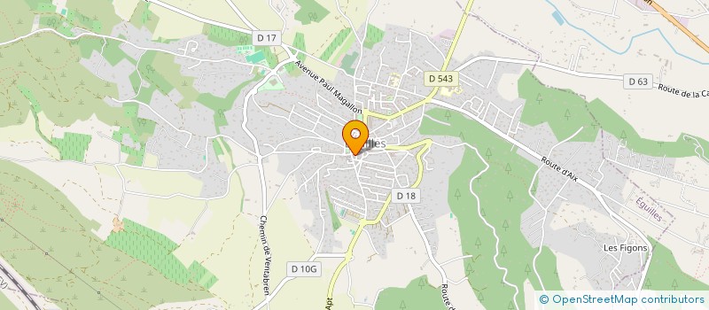 localisation de l'entreprise SOCIETE CIVILE LE BOUGAINVILLEE à EGUILLES