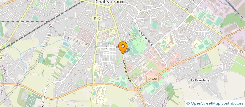localisation de l'entreprise SOCIETE CIVILE LE BOUZENTEUIL à CHATEAUROUX