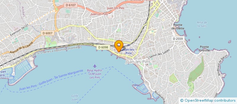 localisation de l'entreprise SOCIETE CIVILE LE CAPITOLE à ANTIBES