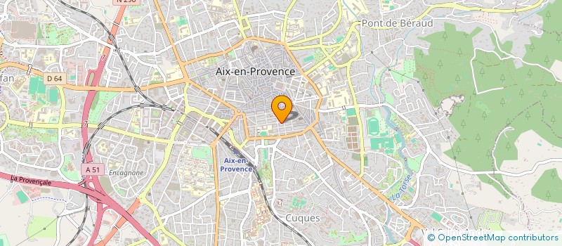 localisation de l'entreprise SOCIETE CIVILE LE CARDINAL à AIX-EN-PROVENCE
