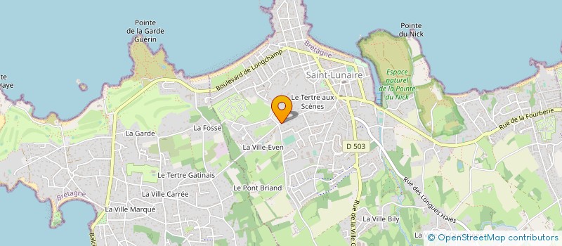 localisation de l'entreprise SOCIETE CIVILE LE CLOS DU MOULIN à SAINT-LUNAIRE