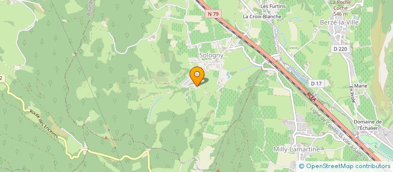 localisation de l'entreprise SOCIETE CIVILE LE DECHAT à SOLOGNY