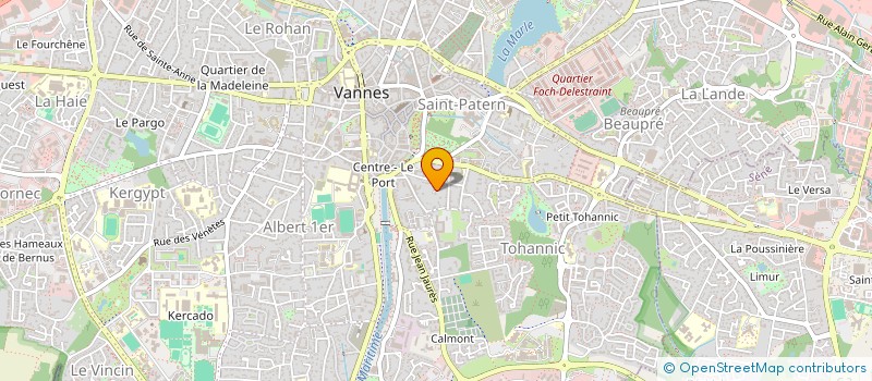 localisation de l'entreprise SOCIETE CIVILE LE FALHER à VANNES