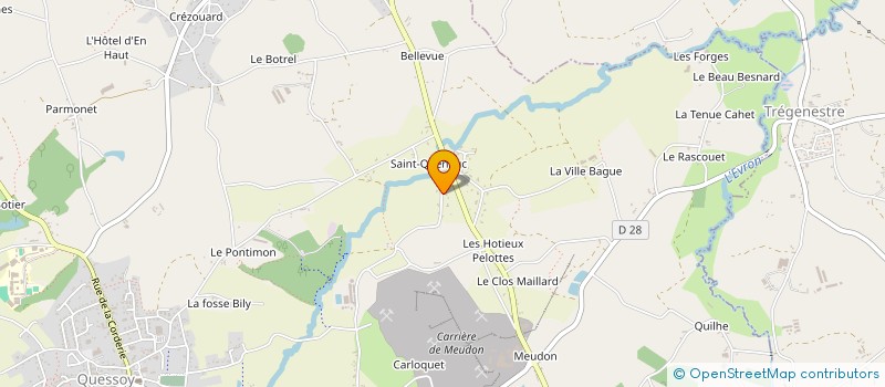 localisation de l'entreprise SOCIETE CIVILE LE GALLAIS-VALLEE à QUESSOY