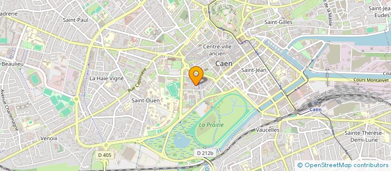 localisation de l'entreprise SOCIETE CIVILE LE HOM à CAEN