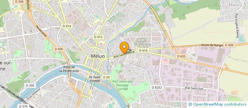 localisation de l'entreprise SOCIETE CIVILE LE MAIL à MELUN