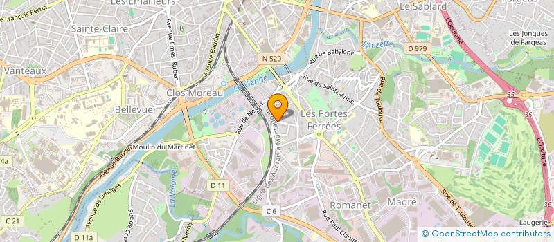 localisation de l'entreprise SOCIETE CIVILE LE MAS VINCENT à LIMOGES