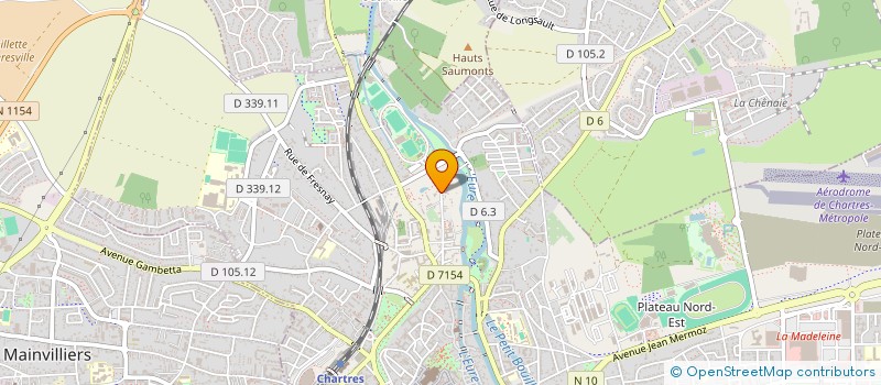 localisation de l'entreprise SOCIETE CIVILE LE MOULIN à CHARTRES