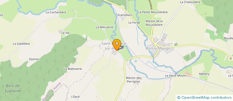 localisation de l'entreprise SOCIETE CIVILE LE PLESSIS à COUR-MAUGIS SUR HUISNE
