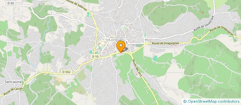 localisation de l'entreprise SOCIETE CIVILE LE PRE DE LA ROQUE  LORGUES