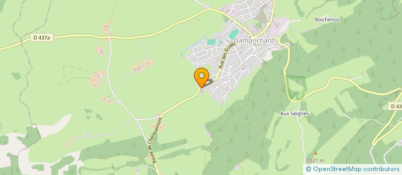 localisation de l'entreprise SOCIETE CIVILE LE PRELOT  DAMPRICHARD
