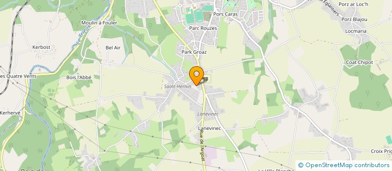 localisation de l'entreprise SOCIETE CIVILE LE ROUDOUR  PLOUMAGOAR