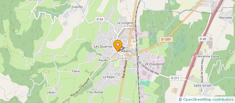 localisation de l'entreprise SOCIETE CIVILE LE SAPENAY 1ER  ENTRELACS