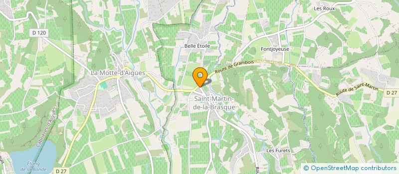 localisation de l'entreprise SOCIETE CIVILE LE SAPENAY  SAINT-MARTIN-DE-LA-BRASQUE