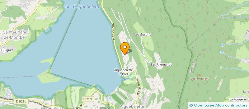 localisation de l'entreprise SOCIETE CIVILE LE SAUGET - LE FAROU  AIGUEBELETTE-LE-LAC