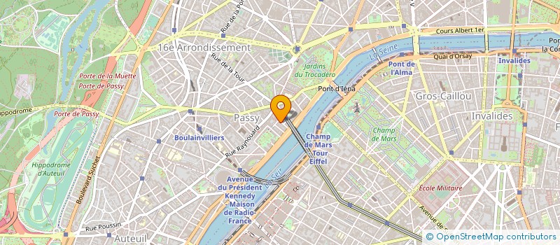 localisation de l'entreprise SOCIETE CIVILE LE SOUS MARIN  PARIS