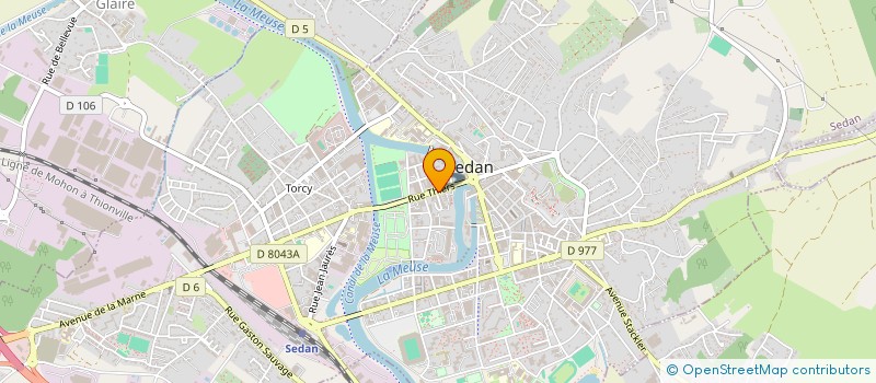 localisation de l'entreprise SOCIETE CIVILE LE VERGER  SEDAN