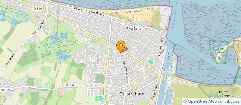 localisation de l'entreprise SOCIETE CIVILE LEBOURGEOIS  OUISTREHAM
