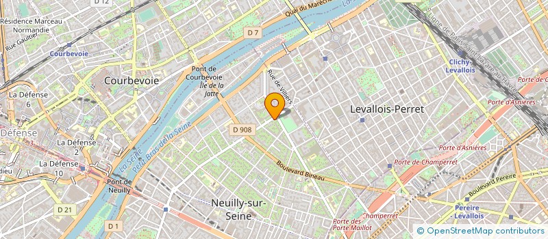 localisation de l'entreprise SOCIETE CIVILE LEESOF à NEUILLY-SUR-SEINE