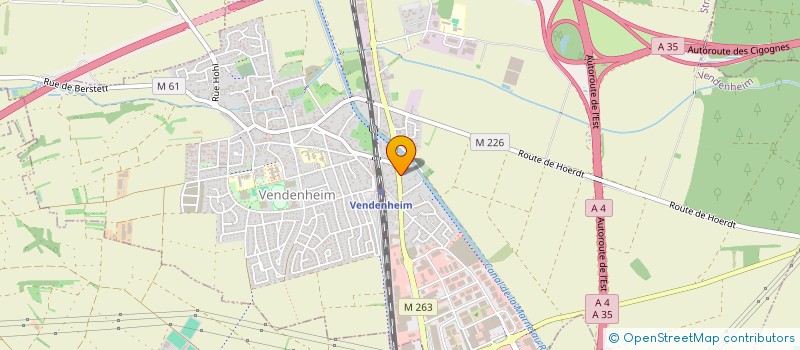 localisation de l'entreprise SOCIETE CIVILE LEPERLIER GLASS ART FUND  VENDENHEIM