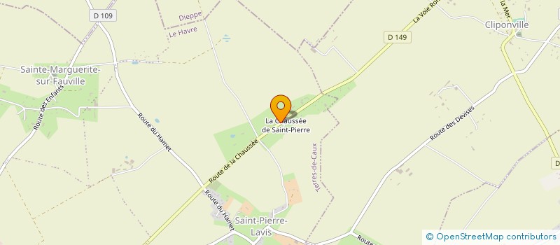 localisation de l'entreprise SOCIETE CIVILE LEPICARD LA CHAUSSEE à NORMANVILLE