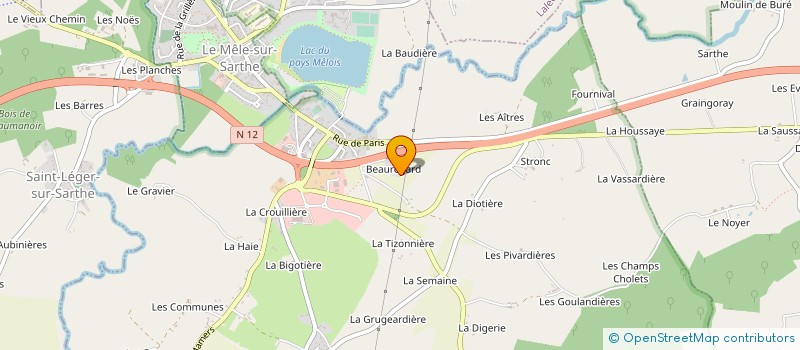localisation de l'entreprise SOCIETE CIVILE LER à SAINT-JULIEN-SUR-SARTHE