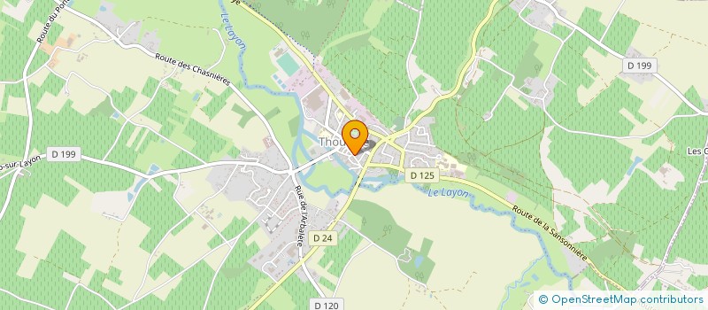 localisation de l'entreprise SOCIETE CIVILE LES 3 BISCUITS  BELLEVIGNE-EN-LAYON