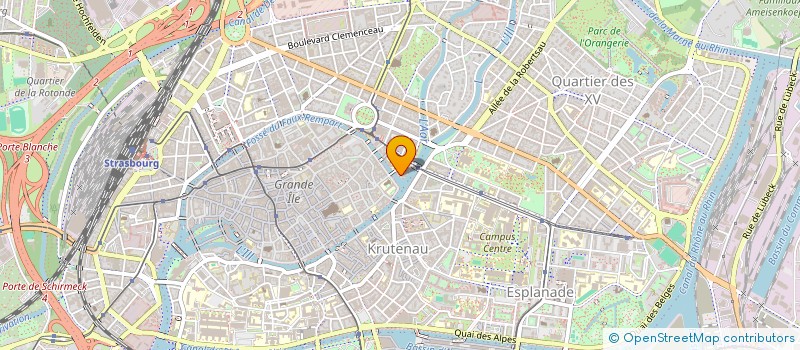 localisation de l'entreprise SOCIETE CIVILE LES 4BIS à STRASBOURG