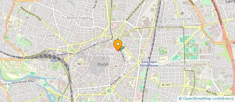 localisation de l'entreprise SOCIETE CIVILE LES AIRELLES à DIJON