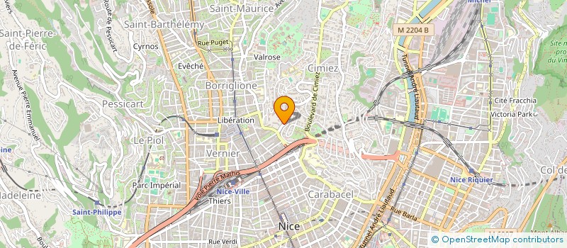 localisation de l'entreprise SOCIETE CIVILE LES AMANDIERS à NICE