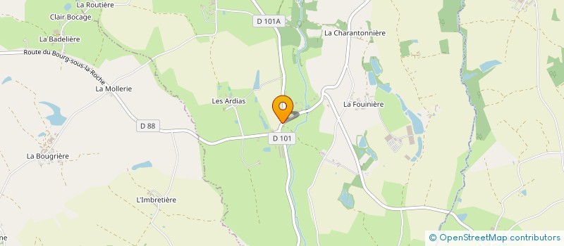 localisation de l'entreprise SOCIETE CIVILE LES ARDIAS à LA CHAIZE-LE-VICOMTE