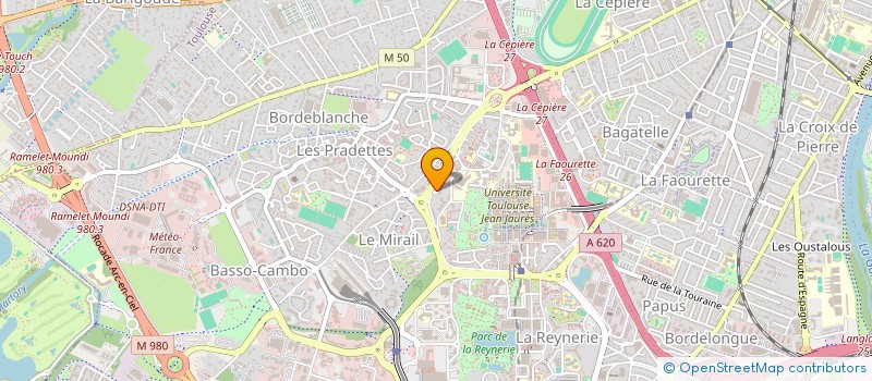 localisation de l'entreprise SOCIETE CIVILE LES BIQUETS  TOULOUSE